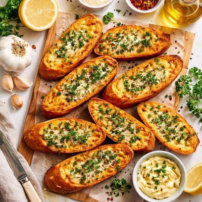Image of Crunchy Garlic Bread