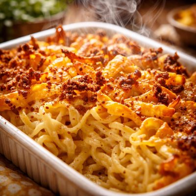 Image of Crunchy Noodle Kugel a La Great Aunt Martha