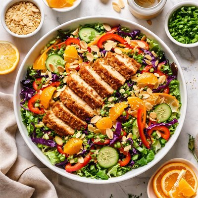 Image of Crunchy Orange Chicken Salad
