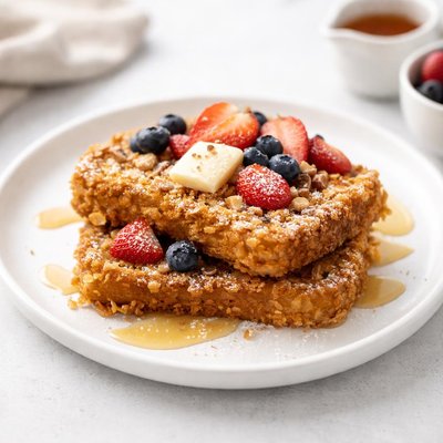 Image of Crunchy Oven French Toast