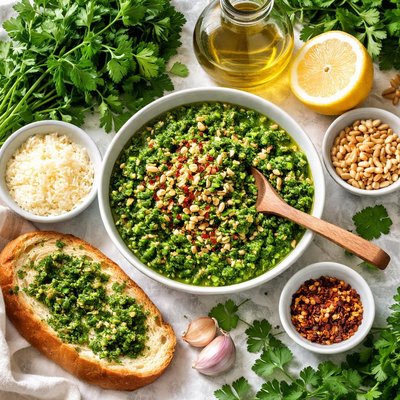 Image of Crunchy Parsley Pesto