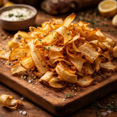 Image of Crunchy Parsnip Ribbons