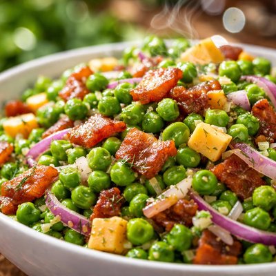 Image of Crunchy Pea Salad