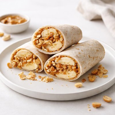 Image of Crunchy Peanut Butter Wraps