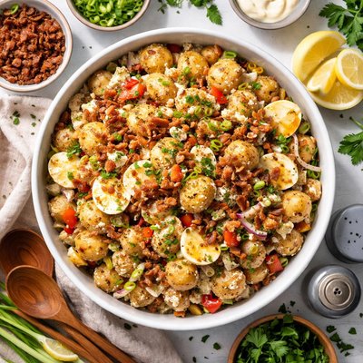 Image of Crunchy Potato Salad for a Crowd