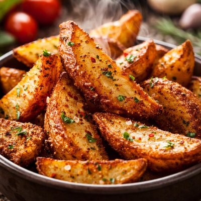 Image of Crunchy Potato Wedges