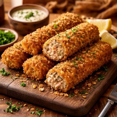 Image of Crunchy Salmon Logs