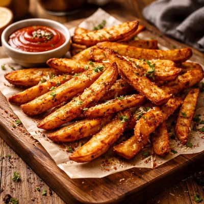 Image of Crunchy Seasoned Oven Fries