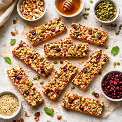 Image of Crunchy Sesame Bars