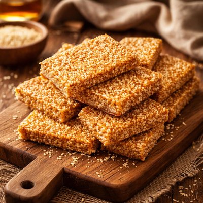 Image of Crunchy Sesame Seed Candy