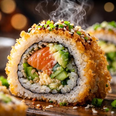 Image of Crunchy Tempura Sushi Roll