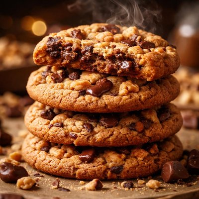 Image of Crunchy Toffee Chocolate Chip Cookies