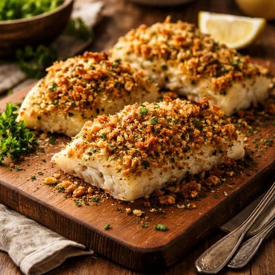 Image of Crunchy Topped Cod
