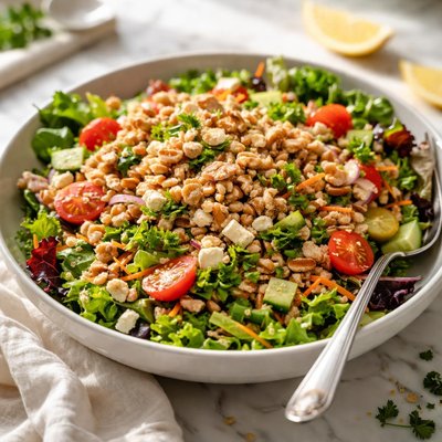 Image of Crunchy Tuna Walnut Salad