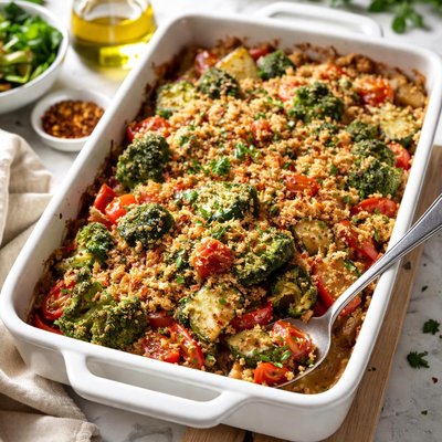 Image of Crunchy Vegetable Bake