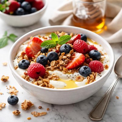 Image of Crunchy Yogurt with Berries