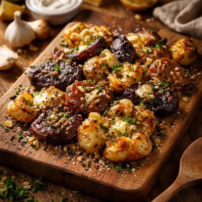 Image of Crushed Heirloom Potatoes