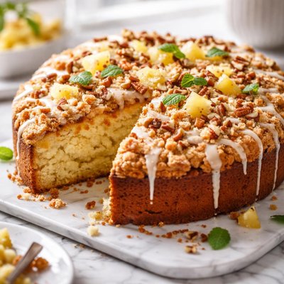 Image of Crushed Pineapple Coffee Cake