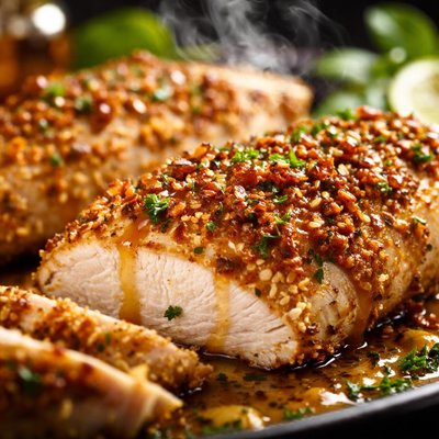 Image of Crusted Honey Mustard Chicken