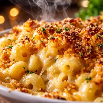 Image of Crusted Macaroni Cheese