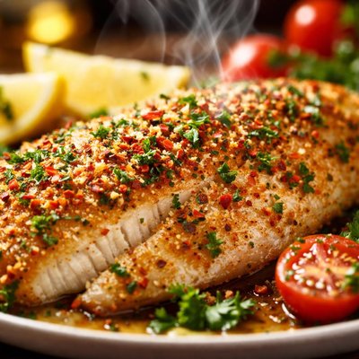 Image of Crusted Tilapia