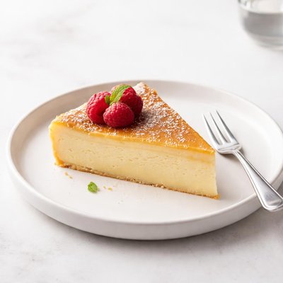 Image of Crustless Baked Custard Pie
