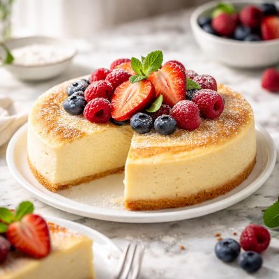 Image of Crustless Cheesecake