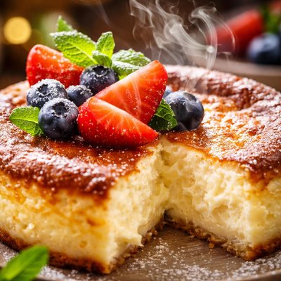 Image of Crustless Cheesecake St Pierre