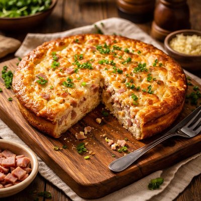 Image of Crustless Ham Quiche