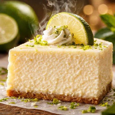 Image of Crustless Lime Cheesecake