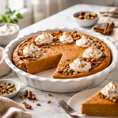 Image of Crustless Pumpkin Pie