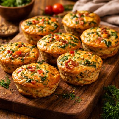 Image of Crustless Quiche Muffins