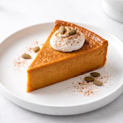 Image of Crustless Sugar Free Pumpkin Pie Diabetic