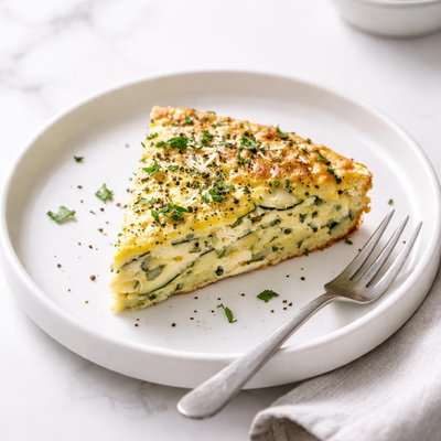 Image of Crustless Zucchini Pie