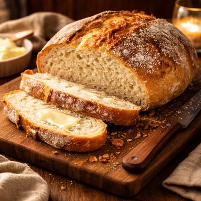 Image of Crusty Buttermilk Bread
