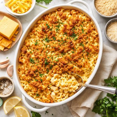 Image of Crusty Macaroni and Cheese