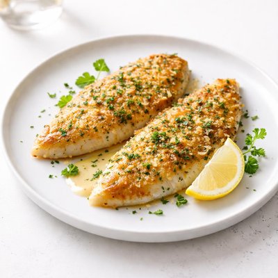 Image of Crusty Parmesan Flounder Fillets