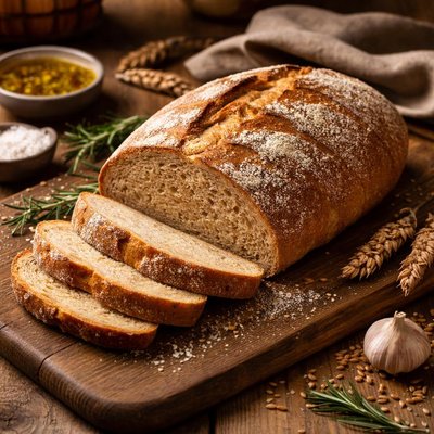 Image of Crusty Whole Wheat Italian Bread