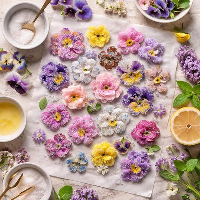 Image of Crystallized Flowers