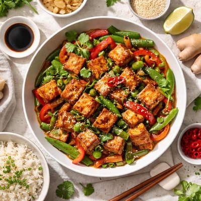 Image of Crystallized Ginger Tofu