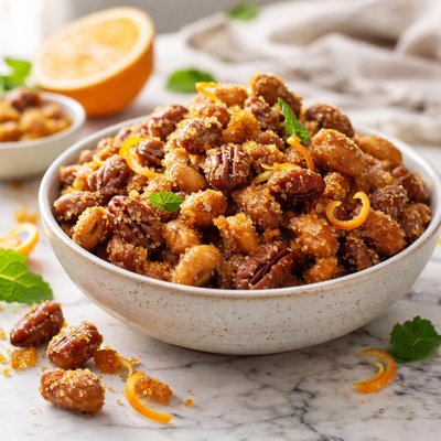 Image of Crystallized Orange Nuts