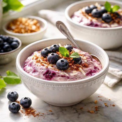 Image of Cuban Blueberry Pudding