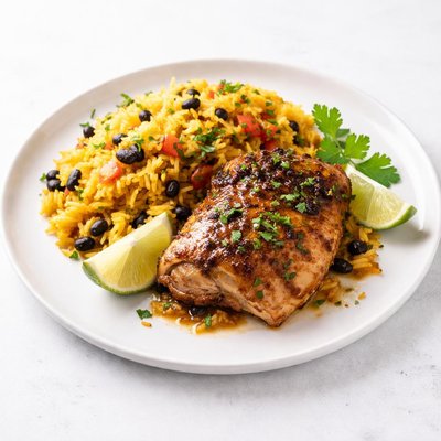 Image of Cuban Chicken with Yellow Rice