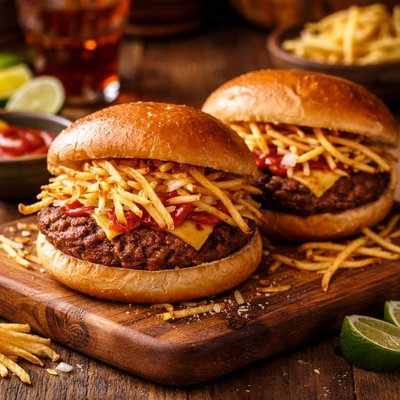 Image of Cuban Hamburgers Fritas