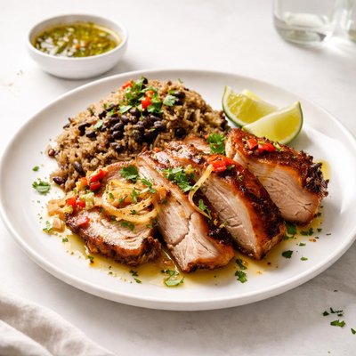 Image of Cuban Lechon Asado Roasted Fresh Ham