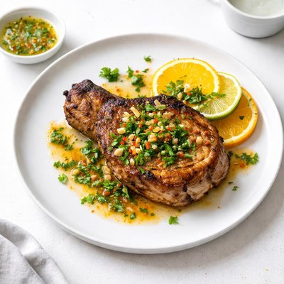 Image of Cuban Pork Chops with Mojo
