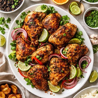 Image of Cuban Roasted Chicken Pollo Asado Cubano