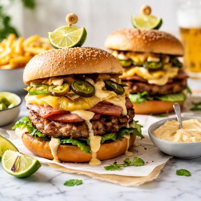 Image of Cubana Pork Burgers