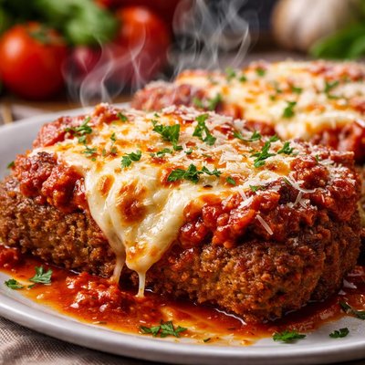 Image of Cube Steaks Parmigiana