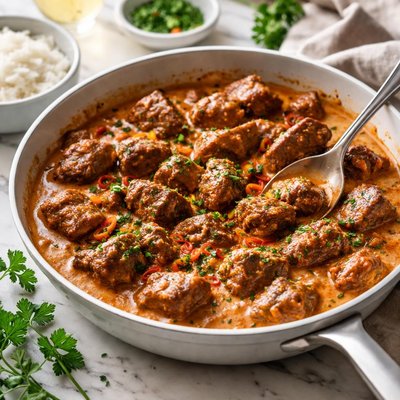 Image of Cubed Steak Paprika